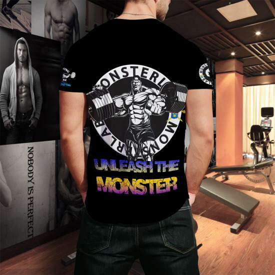 Tshirt unleash the monster